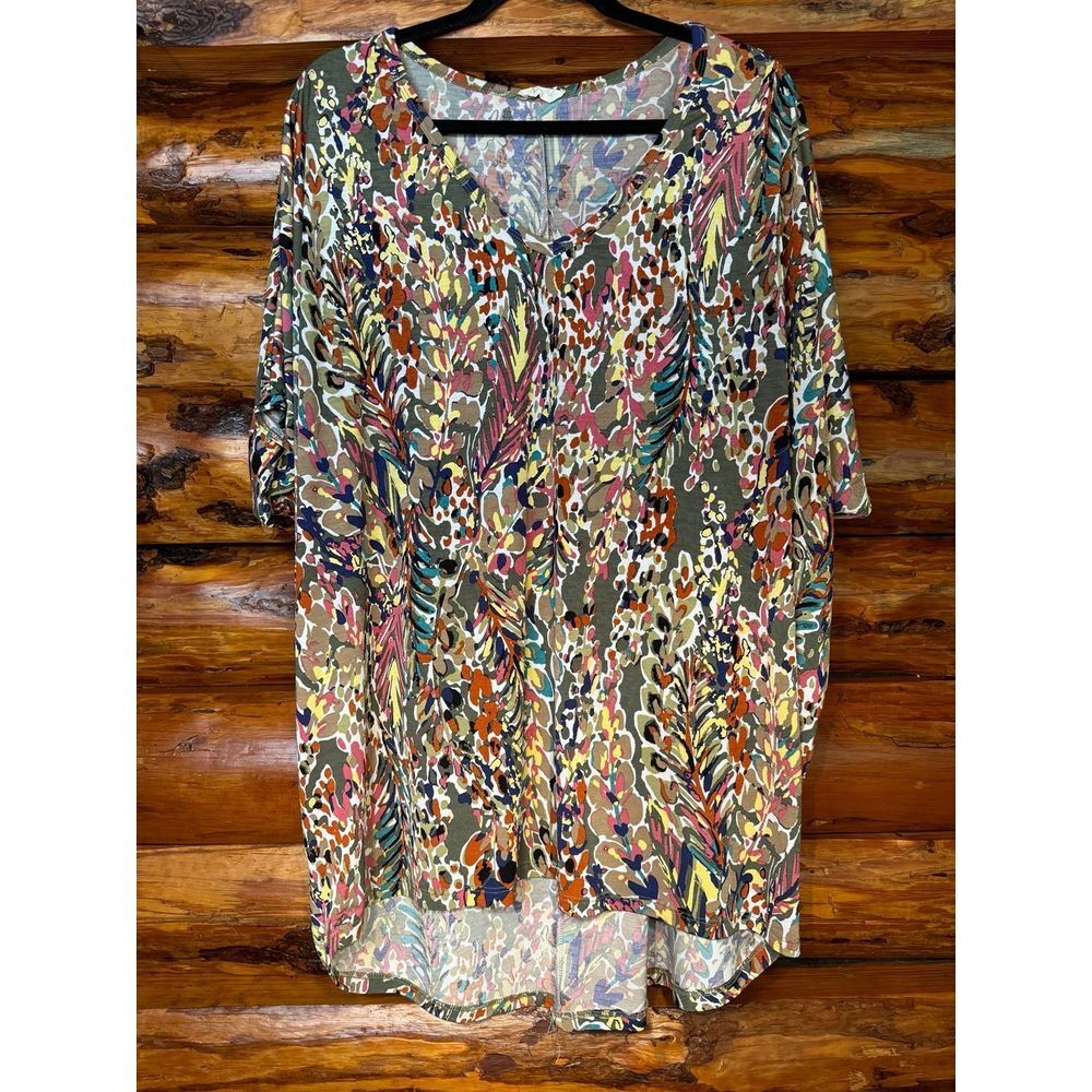 Be Stage Oversized Kimono Tunic Size XL